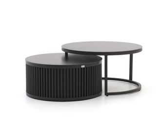 Bellagio la vita attrattiva Bellagio Oriago lounge tuintafelset &oslash;85cm(h:45cm)/&oslash;78cm (h:36cm)