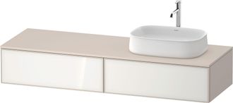 Duravit Duravit - Zencha Meuble Sous-lavabo Avec Console, 1600x550mm, 2
