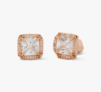 Kate Spade New York That Sparkle Princess Cut Large Studs