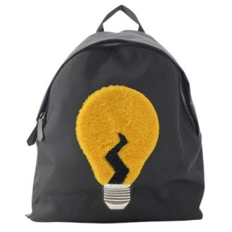 Fendi Vintage, unisex, Zwart, ONE Size, Nylon, Pre-owned Nylon Rugzak