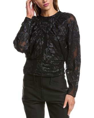 Iro Iro Mabel Silk-Blend Top