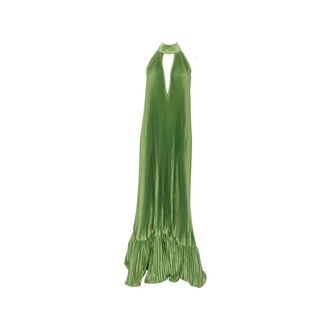 L&rsquo;Id&eacute;e Libertie Pleated Maxi Dress