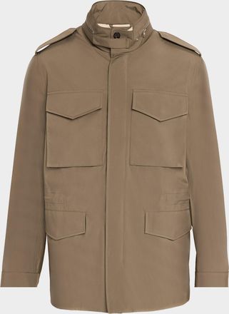 Dunhill Men & apos;s Lightweight Technical Field Jacket