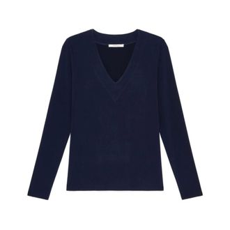 Maliparmi T-Shirt in Tecno Jersey - - Tops - Donna - Blu - S