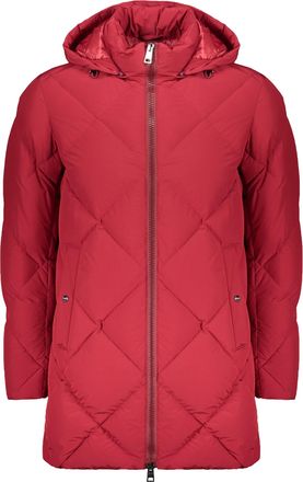 Herno Red Padded Jacket With Hood