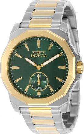Invicta Speedway Quartz Green Dial Mens Watch 49330