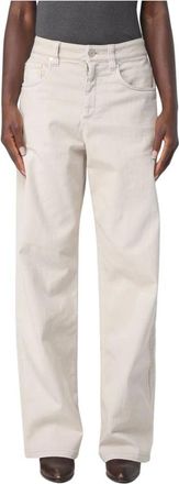 Brunello Cucinelli Donna, Pantaloni, Beige, S, new
