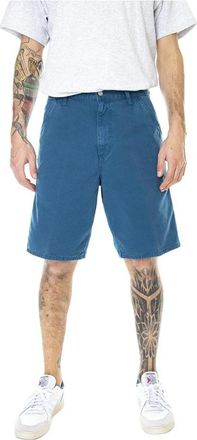 Carhartt Work in Progress Shorts - Heren - Korte Broeken - Blauw - W26 - Katoen - Korte Broeken