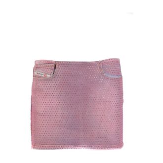 Diesel Minirok - Dames - Korte rokken - Roze - W28 - Katoen - Rokken