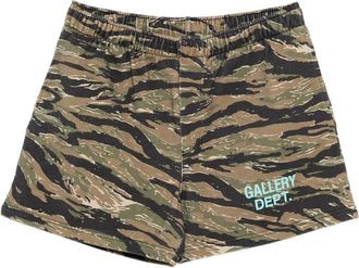 Gallery Dept. X Josu&eacute; Thomas Elasticated Camouflage-pattern Track Shorts