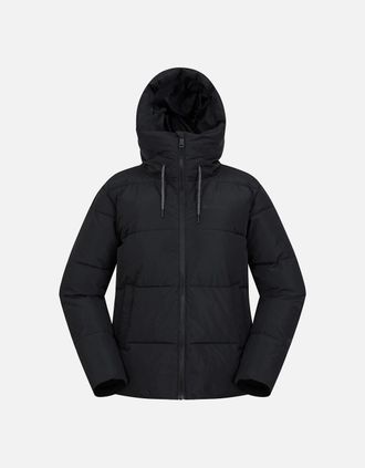 Mountain Warehouse Womens Mountain Warehouse Womens/Ladies Toasty Short Padded Jacket - Black - Size: 18