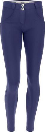 Freddy Leggings FREDDY Leggings WRUP2RC004REC, Damen, Gr. L, EURO, blau (mood indigo), Obermaterial: 78% Polyester PES. 22% Elasthan EL., Hosen Leggings