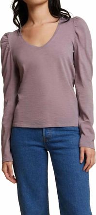 Nation Ltd Elizabeth Slim Fit Top In Hopeless Romantic