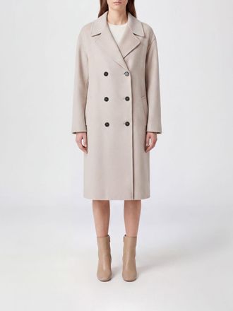 Max Mara Coat Woman color Beige