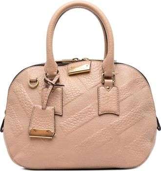 Burberry Pre-owned Leren Schoudertas - Dames - Vintage Handtas - Bruin - ONE Size - Leer - Vintage