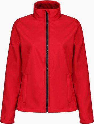 Regatta Womens Regatta Standout Womens/Ladies Ablaze Printable Soft Shell Jacket - Red - Size: 12