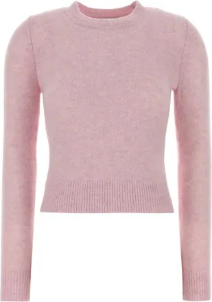 Isabel Marant Round-neck Knitwear, female, Pink, Size: 2XS Isadora Sweater