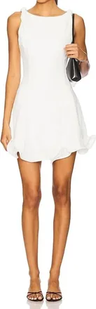 Line & Dot Celesta Mini Dress In White