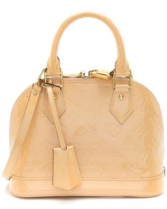 Louis Vuitton Monogram Vernis Alma Bb Satchel (Authentic Pre-Loved)
