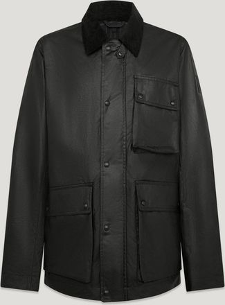 Belstaff Incline Jacket Mens Waxed Cotton Black Size 2XL
