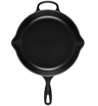 LE CREUSET Sart&eacute;n Hierro Fundido Esmaltado Negro Mate 23 Cm
