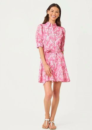 Lilly Pulitzer Larkyn Shirtdress In Confetti Pink