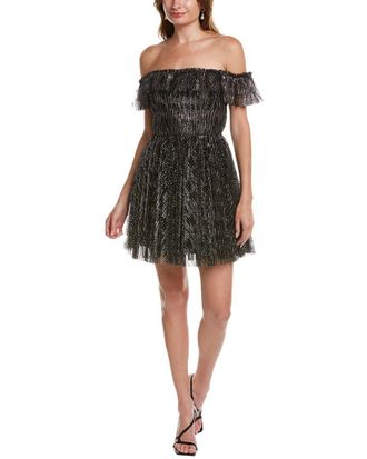 Monique Lhuillier Ml Monique Lhuillier Off-The-Shoulder Cocktail Dress