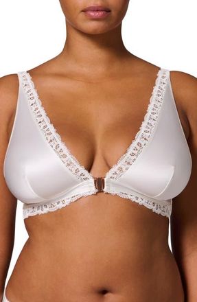 Simone P&eacute;r&egrave;le Symphonie Triangle Bralette in Ivory at Nordstrom, Size 1