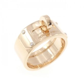 Herm&egrave;s Pink Gold (18K) Band Ring (Pre-Owned)