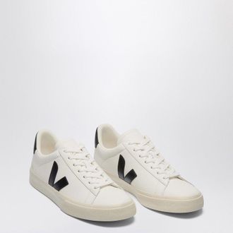 Veja Campo Sneakers In White And Black Leather