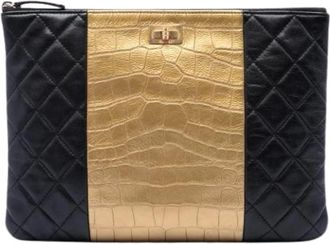 Chanel Borsa a mano Pre-owned in pelle trapuntata goffrata - - Pre-owned - Donna - Multicolore - ONE SIZE