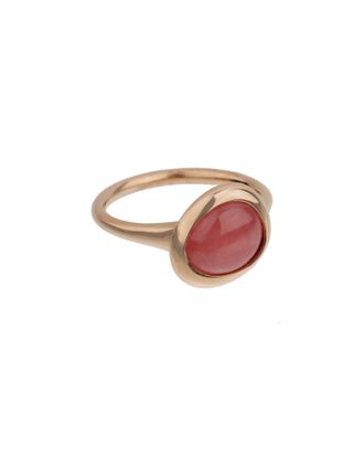 Fred Perry 18K Rose Gold 3.00 ct. tw. Diamond & Pink Quartz Cocktail Ring (Authentic Pre-Loved)