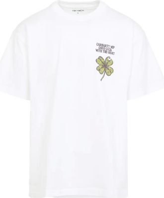 Carhartt Work in Progress S/S Clover graphic T-shirt - men - Cotton - S - White