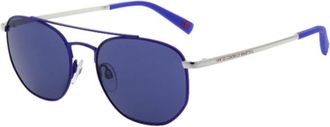 Benetton 7014 686 Mens Sunglasses Blue Size 54