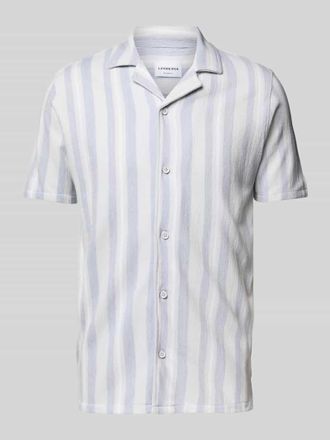 Lindbergh Lindbergh Relaxed Fit Freizeithemd mit Reverskragen in Hellgrau, Gr&ouml;&szlig;e XXL