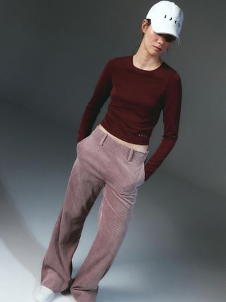 Born Pants Zinnia Woodrose