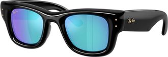 Ray-Ban Wayfarer Puffer - unisex - Zonnebrillen - Zwart - 50 MM - Accessoires
