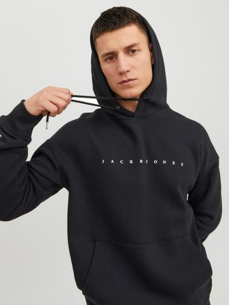 Jack & Jones JJESTAR mit 3D-Print und Kapuze f&uuml;r vielseitige Anl&auml;sse, Baumwollmischung, relaxed fit