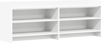 vidaXL Mueble De Tv 135 X 33 X 47 Cm Blanco Madera De Ingenier&iacute;a Vidaxl