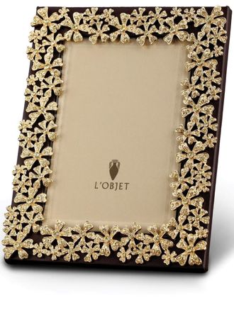 L'OBJET Garland photo frame (20cm x 25cm) - Brown
