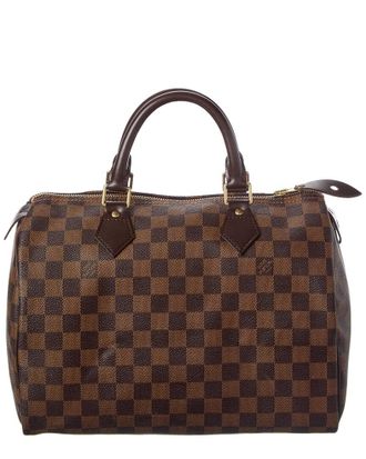 Louis Vuitton Brown Damier Ebene Coated Canvas Speedy 30 (Authentic Pre-Loved)