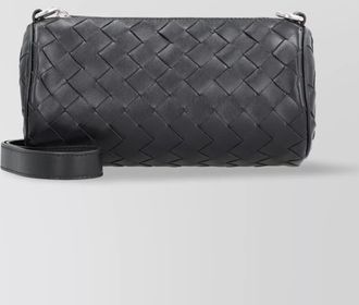 Bottega Veneta leather barrel crossbody bag