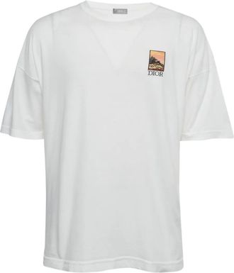 Dior T-shirt con grafica - Bianco