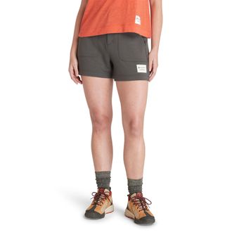 Timberland Womens X Icebreaker Merino Terry Chino Shorts - Dark Grey Wool - Size X-Large