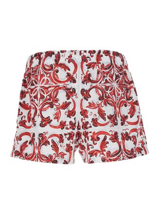 Dolce & Gabbana Mens Swim Shorts Bordeaux Burgundy Beachwear Sea Clothing