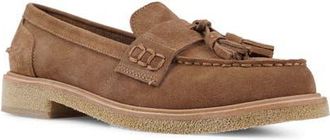 Artisan by Zigi Poison Tassel Loafer in Tan Suede at Nordstrom, Size 11