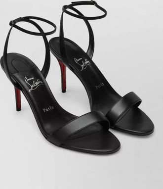 Christian Louboutin sandal open toe ankle strap sole