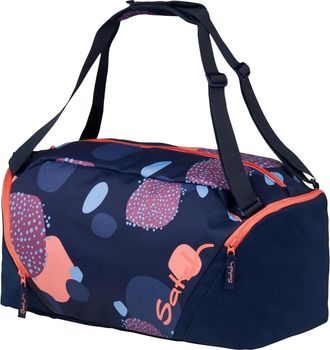 Satch Tassen, Heren, Veelkleurig, ONE Size, Sport Duffle Tas Coral Reef Blauw