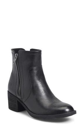B&oslash;rn Rigby Bootie in Black Leather at Nordstrom Rack, Size 7.5
