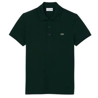 Lacoste Stretch Pique Short-Sleeve Slim Fit Polo Shirt, Brand Size 3 (Small)